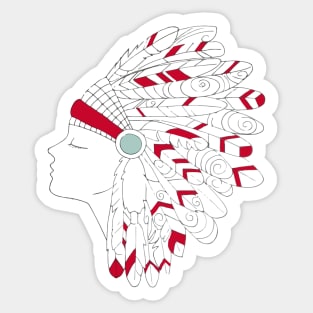 headdress Sticker